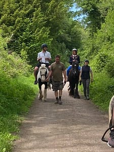 Horse riding in the South Downs